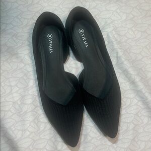 VIVAIA Women's Elegant Black Flats